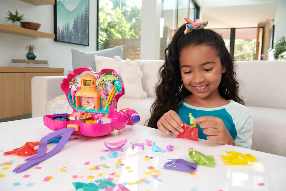 Polly Pocket Flamingo-Party Spielset