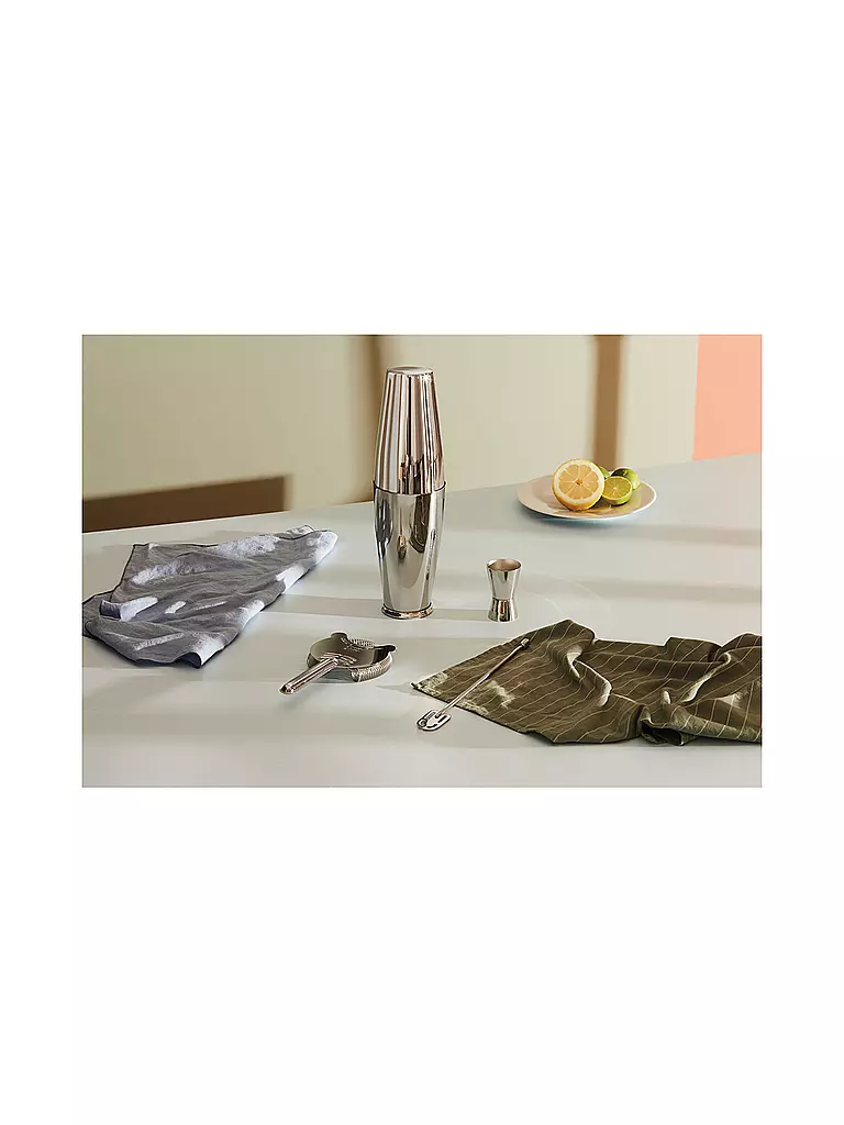 ALESSI Bar Set Lunar Eclipse 4tlg silber