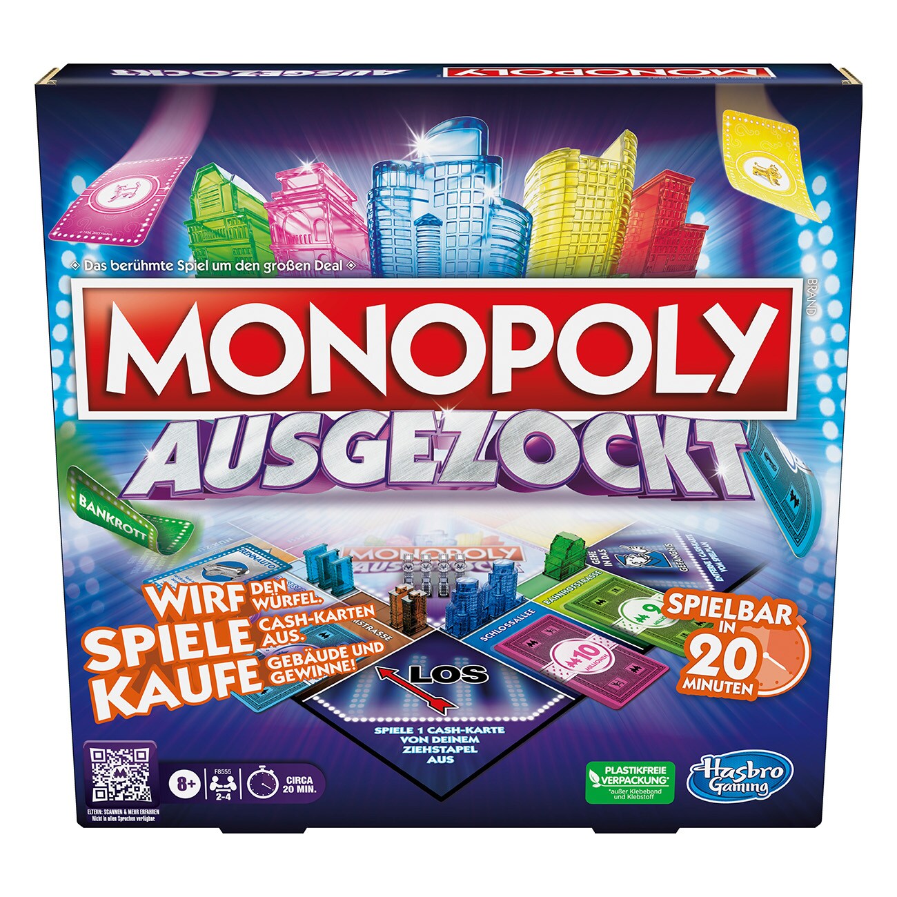 Hasbro Monopoly Ausgezockt Mehrfarbig Spiel