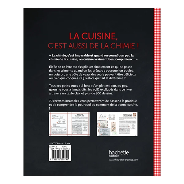 Livre La cuisine c'est aussi de la chimie Hachette pratique