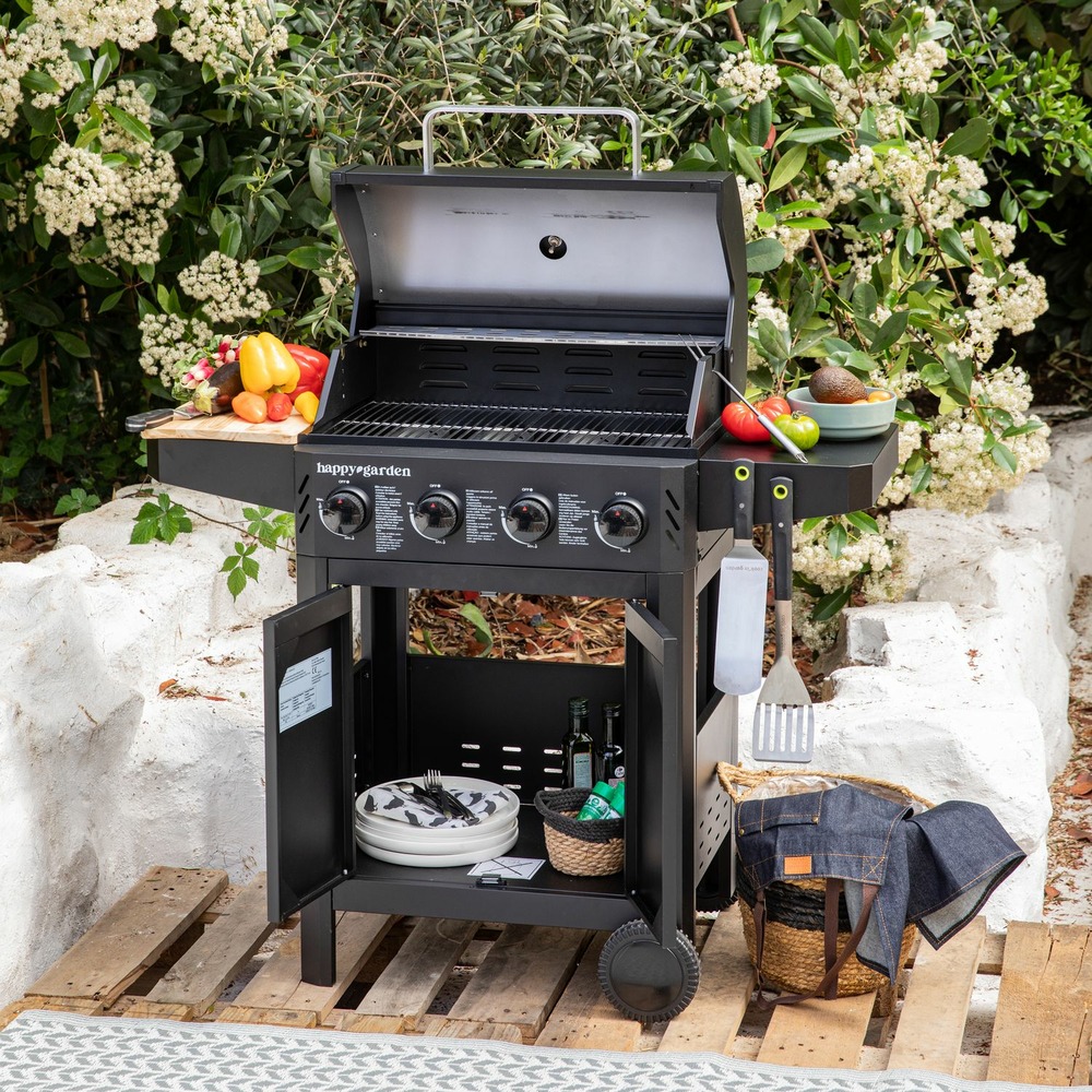 Barbecue au gaz izalco - 4 brûleurs 10kw