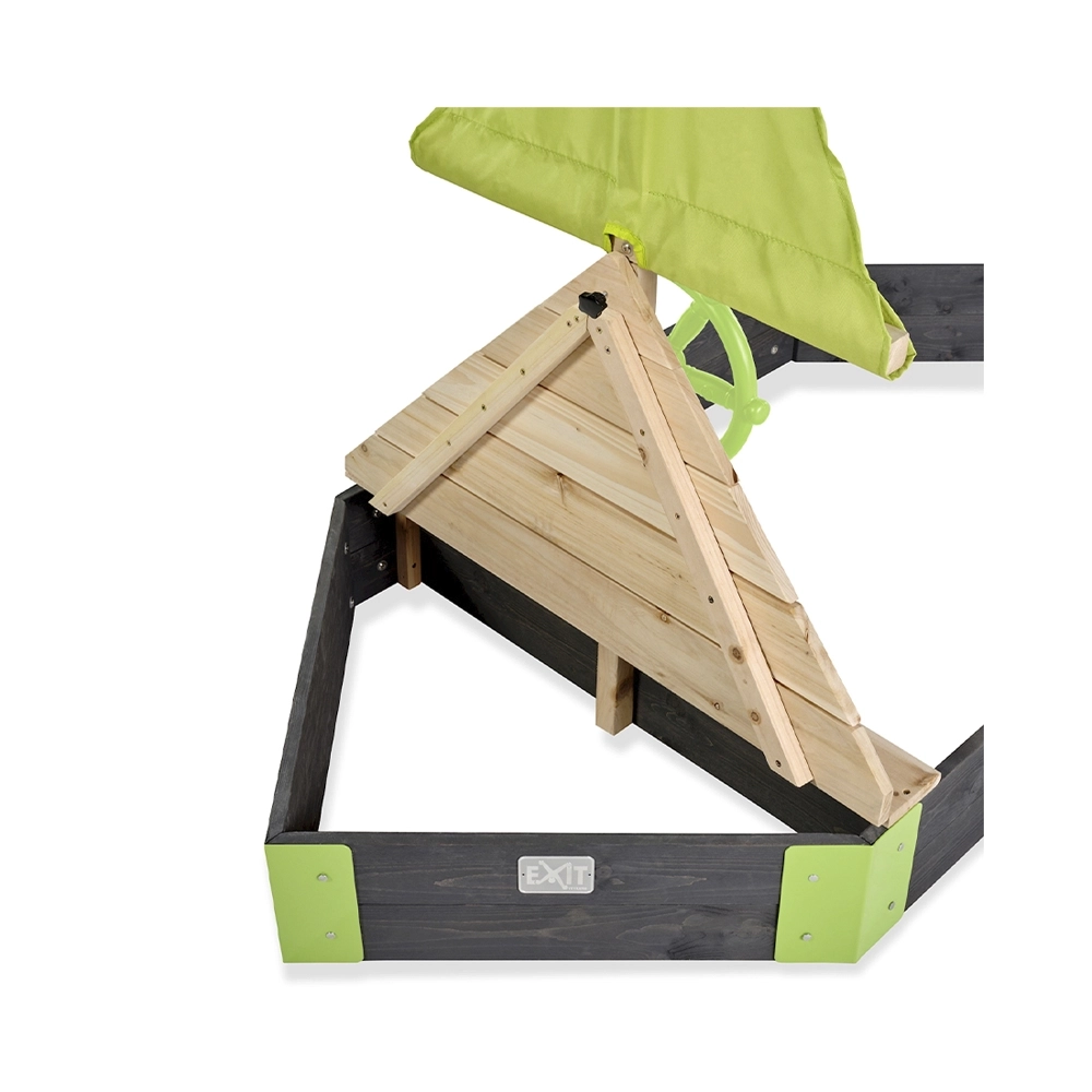 EXIT Aksent Holzsandkasten Boot 190 x 90 cm