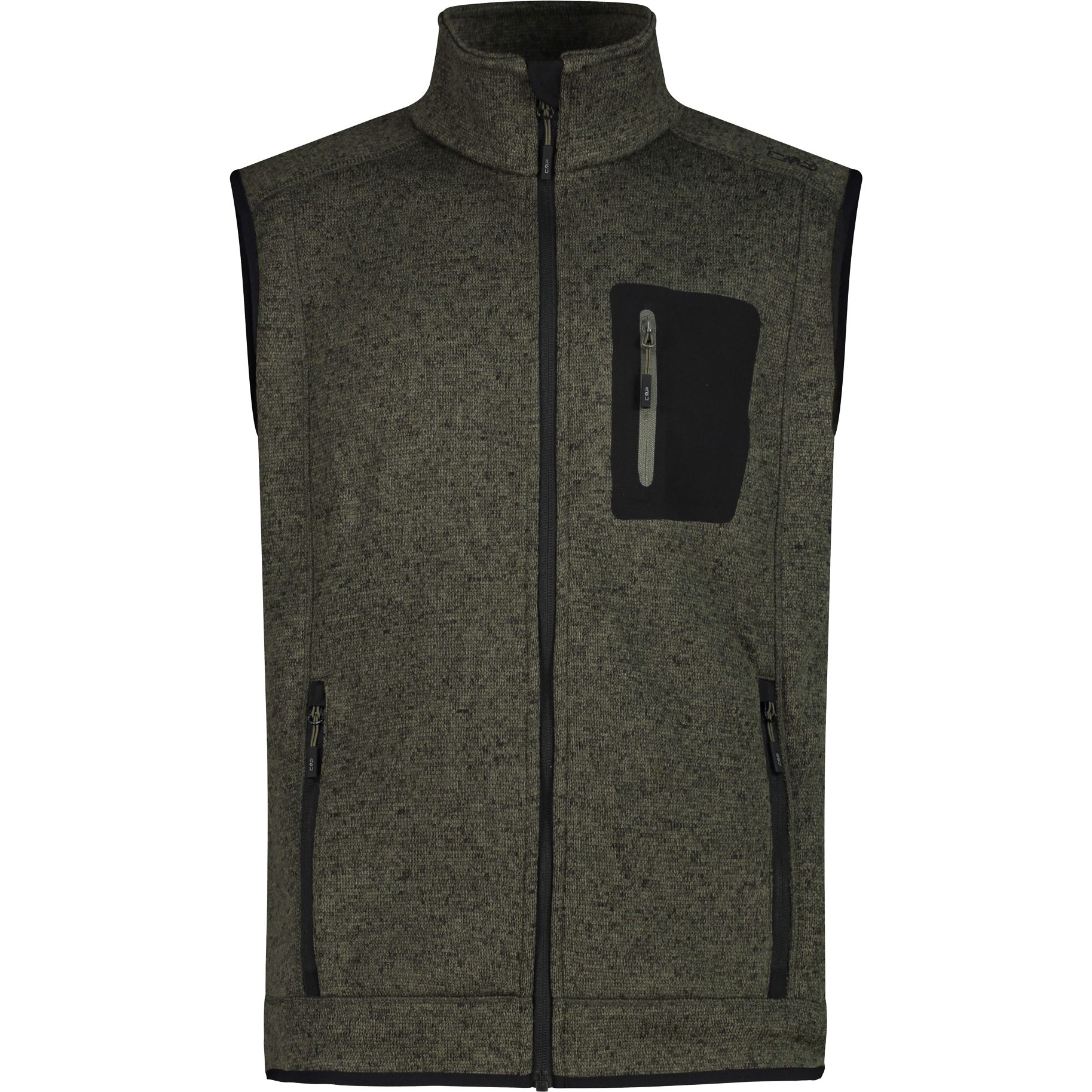 CMP Knit-Tech Weste Herren olive
