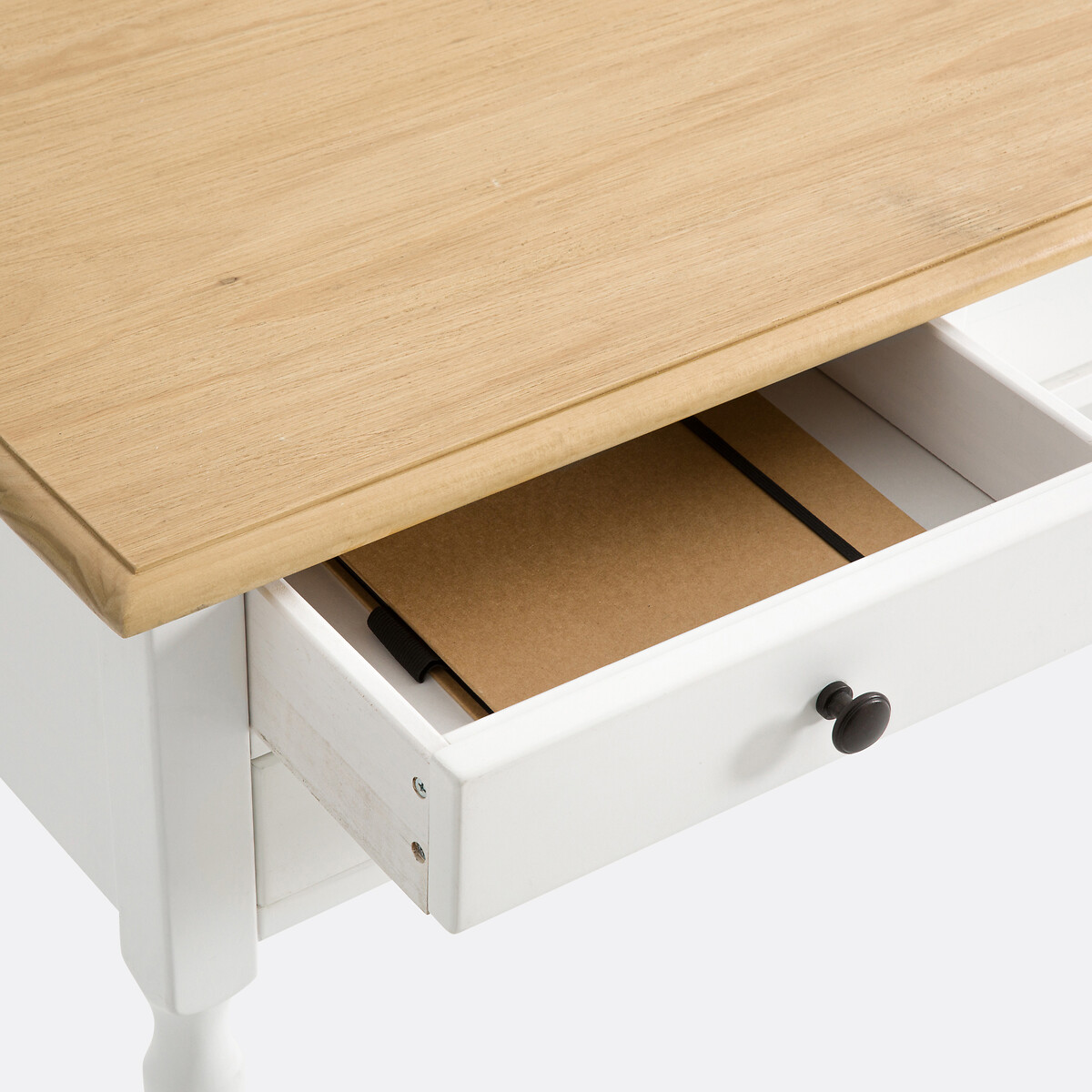 LA REDOUTE INTERIEURS<br>Mesa em pinho maciço e MDF