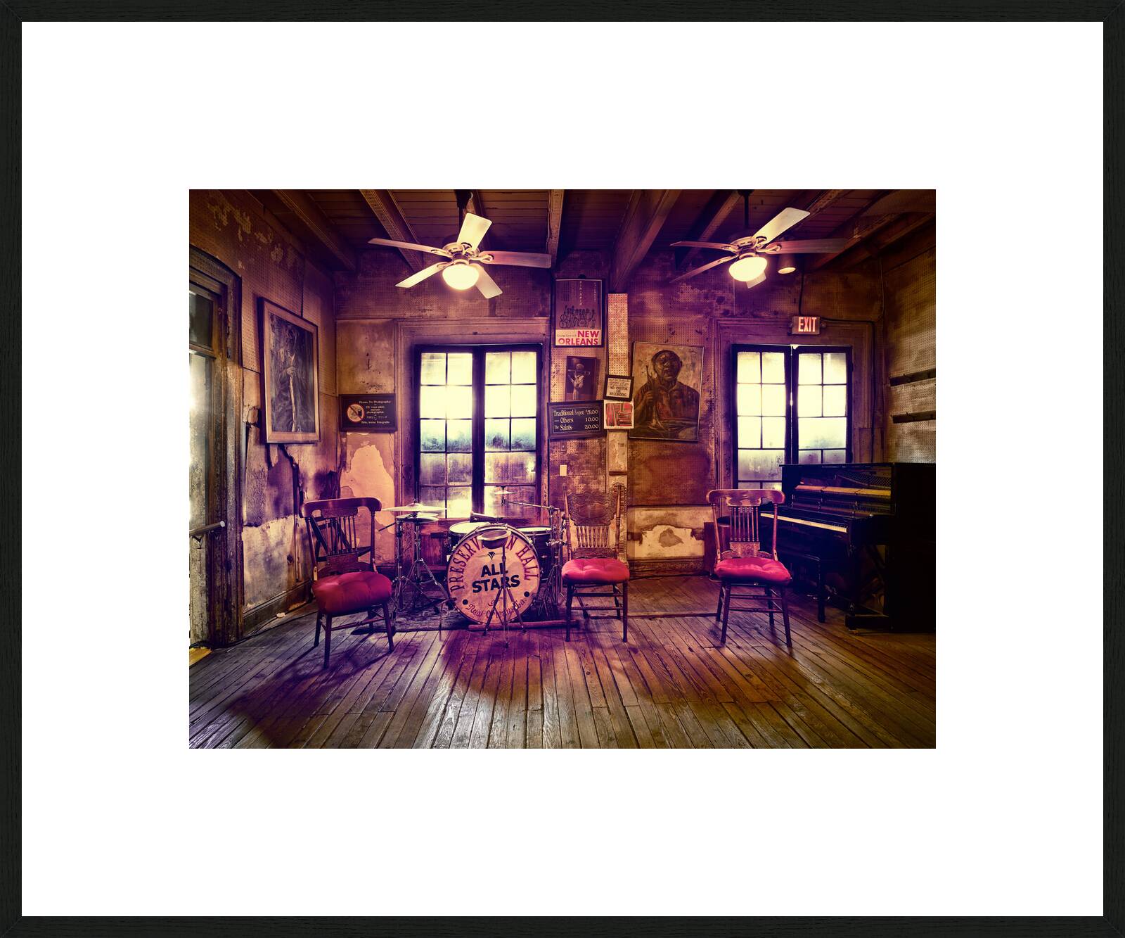 Preservation Hall by Werner Pawlok - Limited Edition. Edition of: 150. Signed.