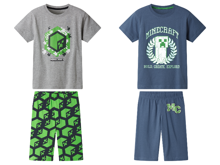 Minecraft Korte kinder pyjama