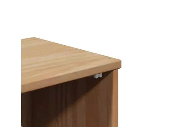 Armoire murale de salle de bain OTTA 35x30x55 cm bois massif