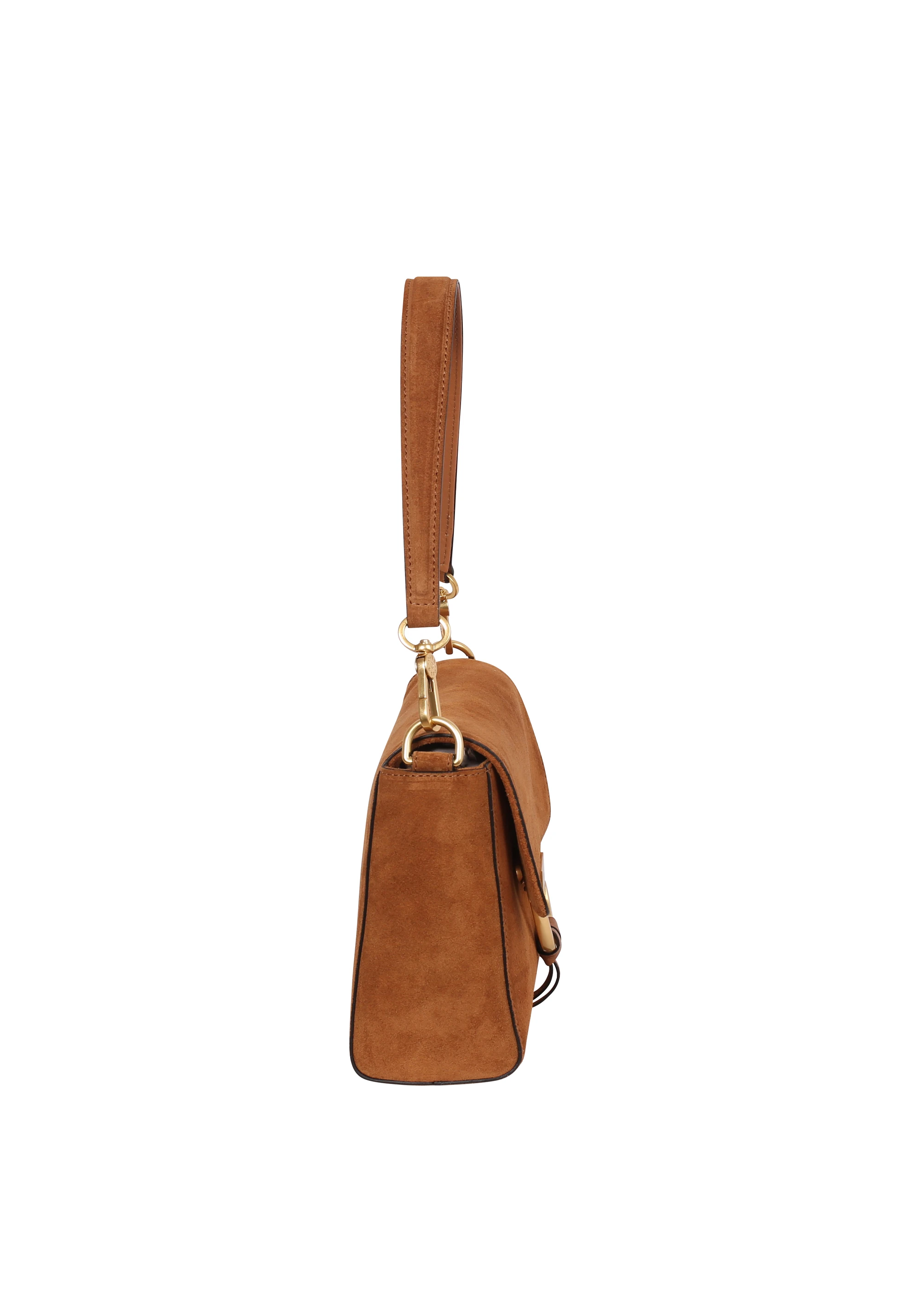 Shoulder bag TEMI Leather Suede Standard