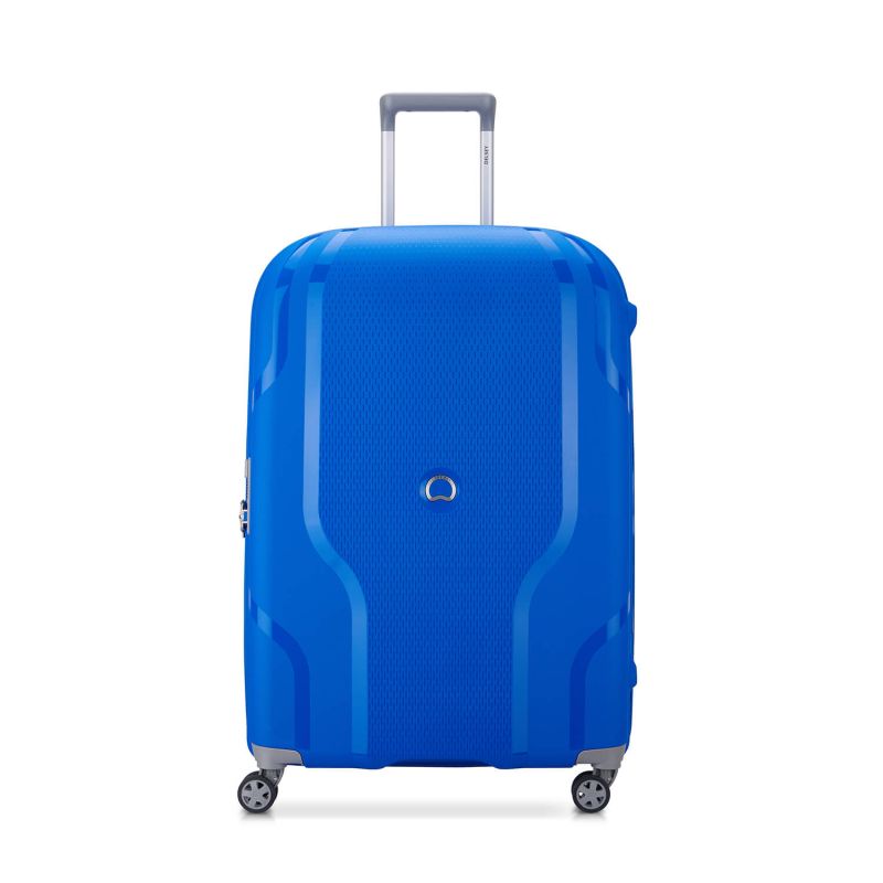 Valise rigide Clavel Extensible 76 cm Bleu électrique