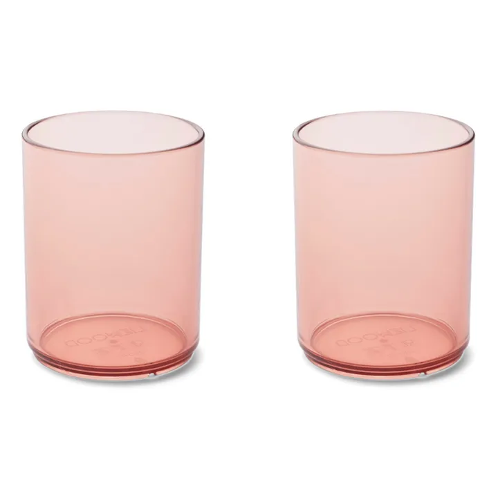 Liewood Gobelet Mika en tritan - Set de 2 | Rose