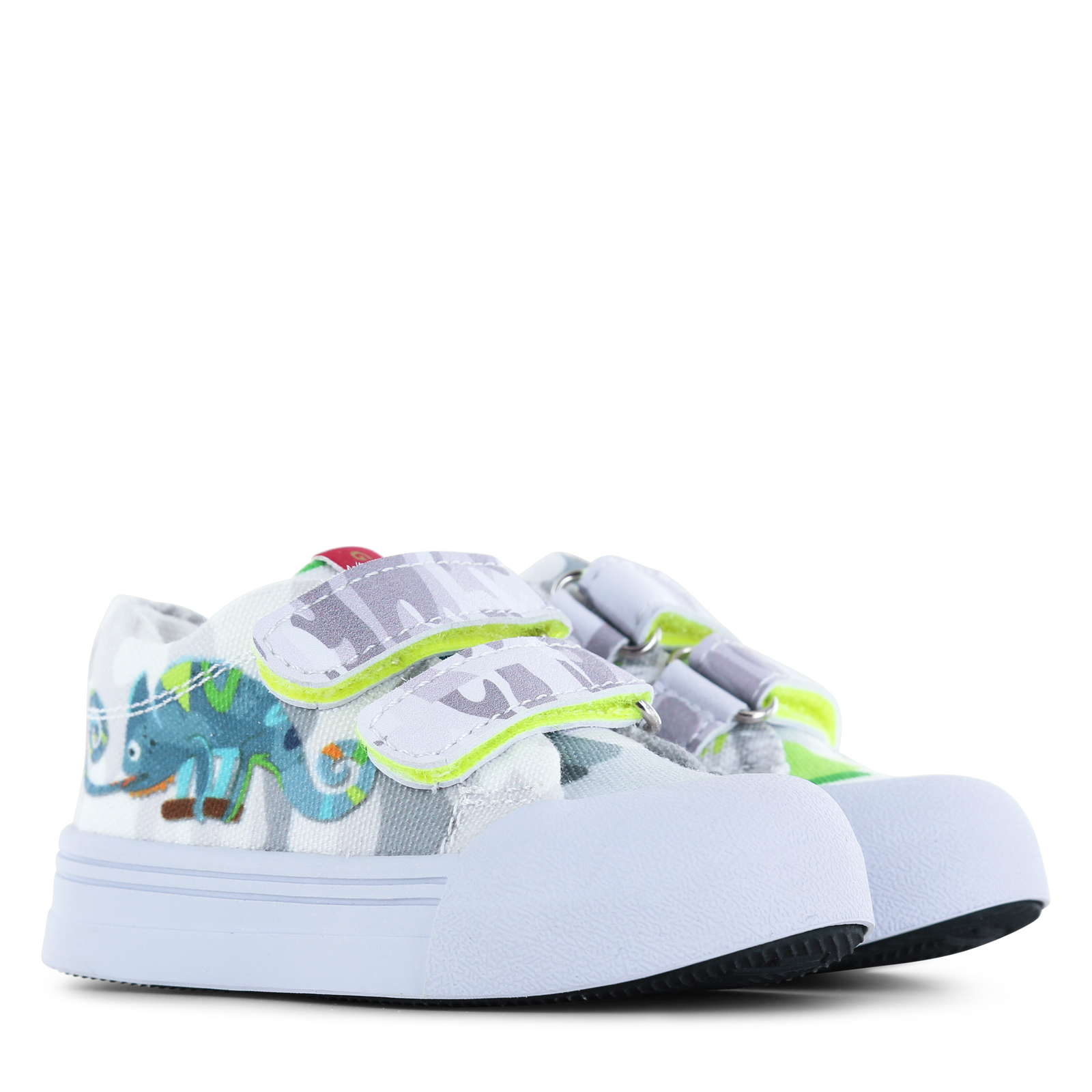 Go Bananas sneaker klittenband - Kameleon Canvas | Jongens schoenen