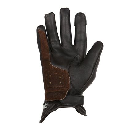 Gants Helstons BENSON HIVER CUIR - Noir / Marron