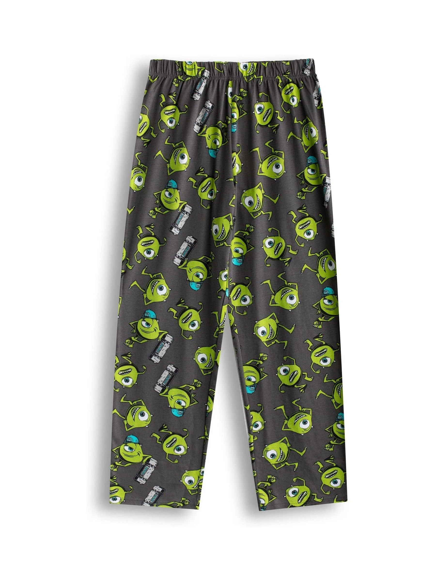 Vanilla Underground Disney Monsters Inc - Meerkleurige herenpyjamaset met korte mouwen en lange pijpen van 100% katoen