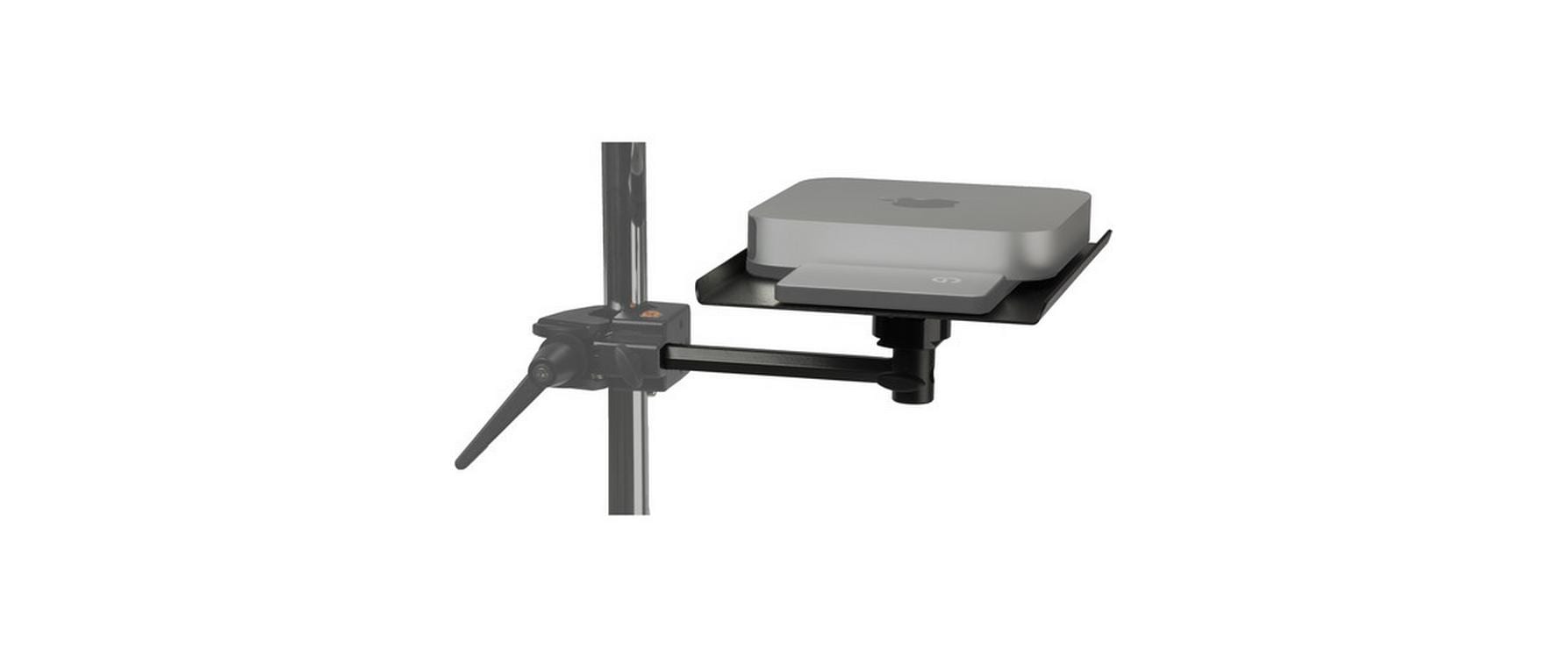 Aero Utility Tray mit Verbindungsarm, Schwarz<br>Schafft Platz und vermeidet Unordnung
