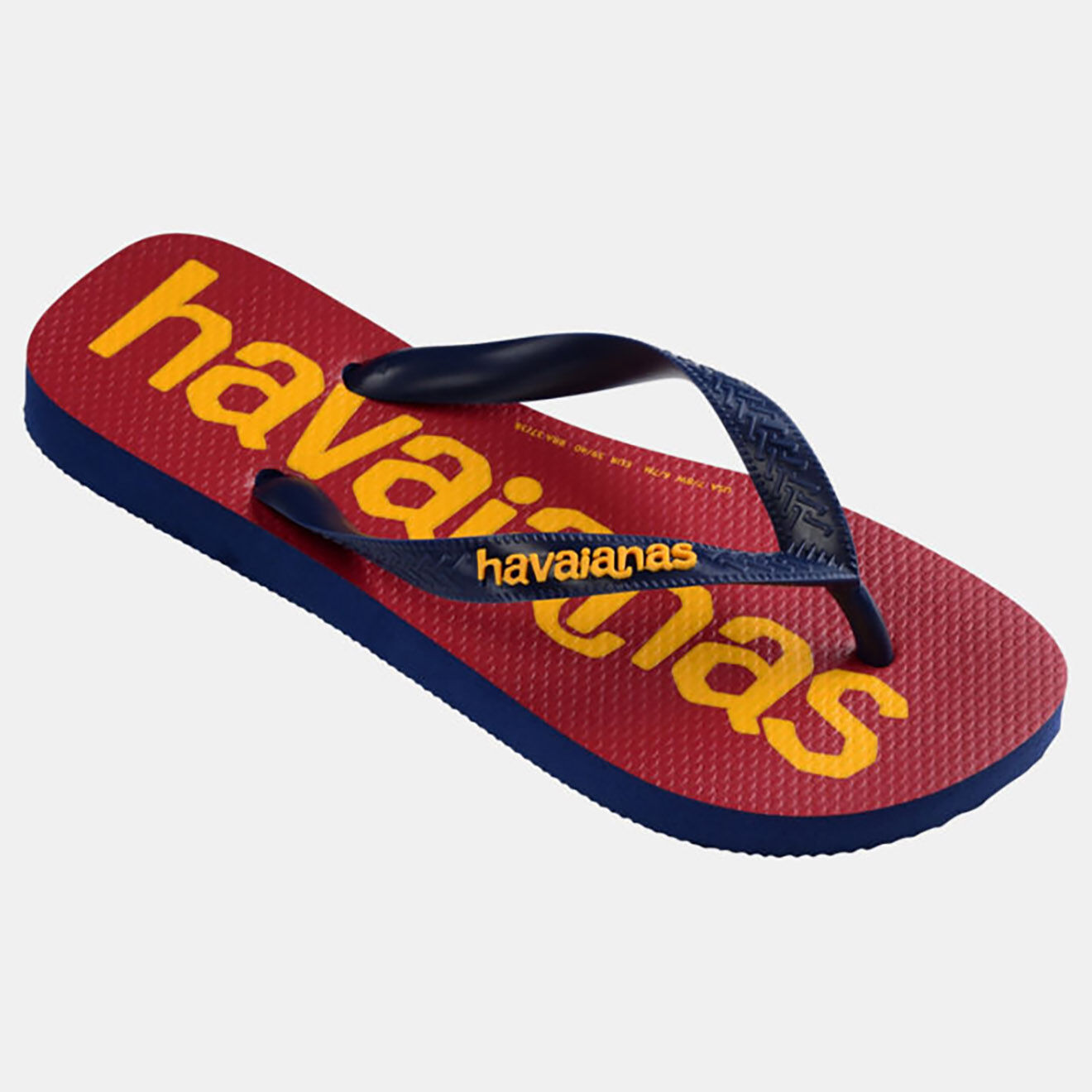 Havaianas Tongs Top Logomania 2 bleu/rouge