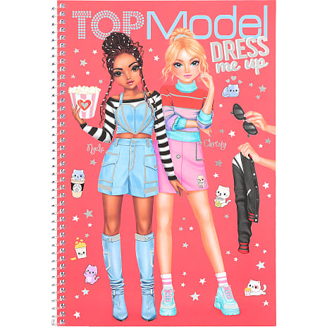 TOPModel CUTIE STAR Dress Me Up klistermærkebog