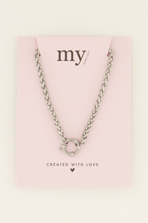 Ketting gedraaid met slotje