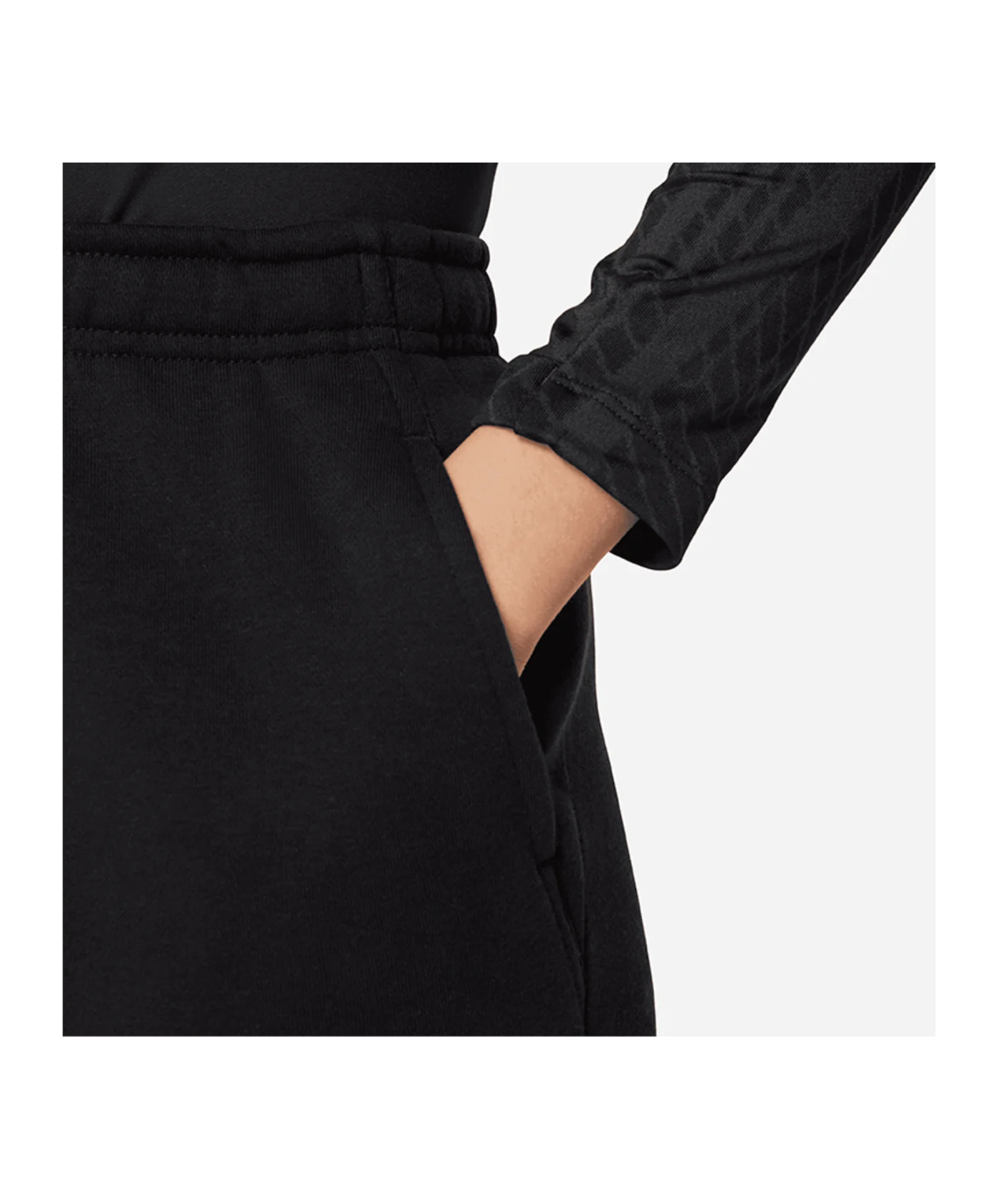 Nike Park 20 Fleece Short Kids Schwarz Weiss F010