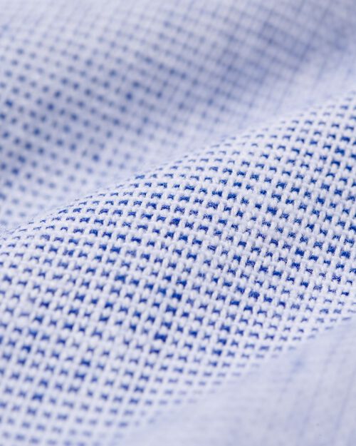 nappe bleue coton chambray 140x240