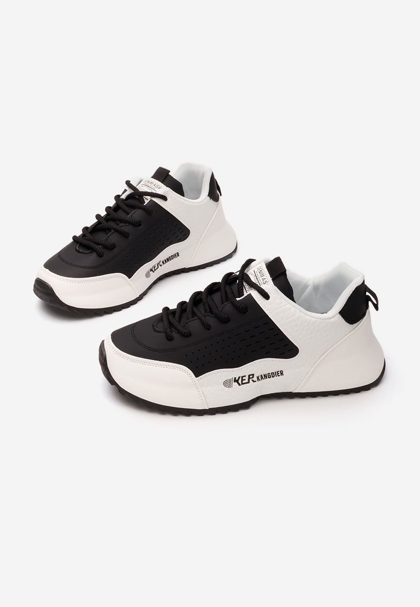 Baskets pour hommes blancs Kingod