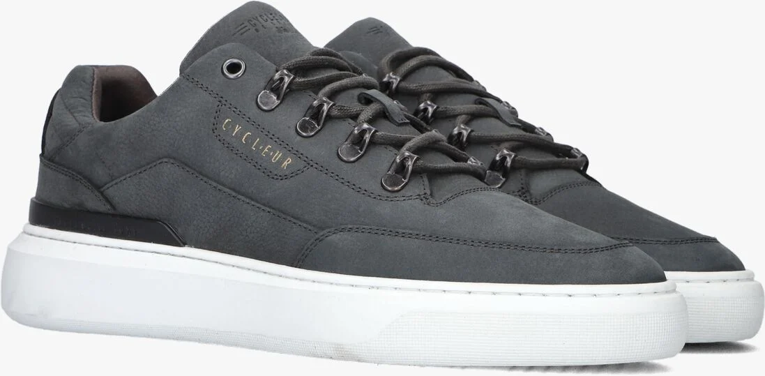 CYCLEUR DE LUXE grijze cycleur de luxe lage sneakers limit