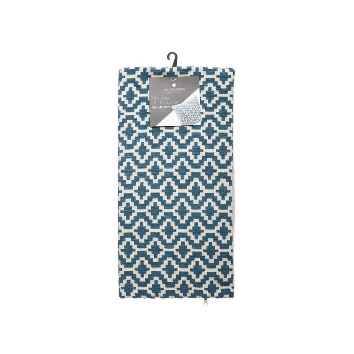 But Housse de Coussin ETHNIK - Bleu - 40x40 cm