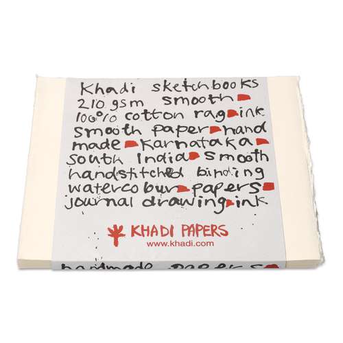 KHADI Handgeschöpftes Künstler-Büttenpapier BLOCK BOOK