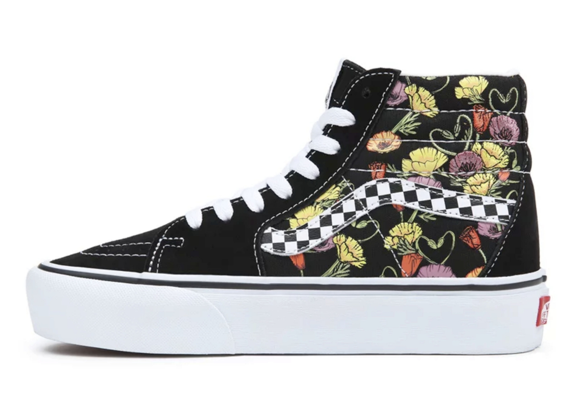 Ua sk8 hi platform fleurs