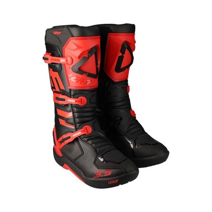 Bottes cross Leatt 3.5 BOOT - RED 2023 - Rouge / Noir