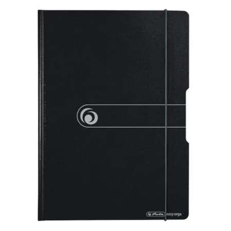 Herlitz Klemmbrettmappe Polyfoam A4 schwarz