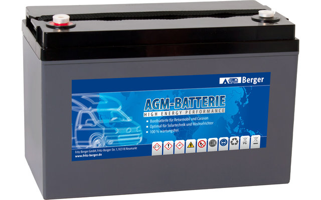 Berger FB Deep Cycle AGM Batterie 12 V