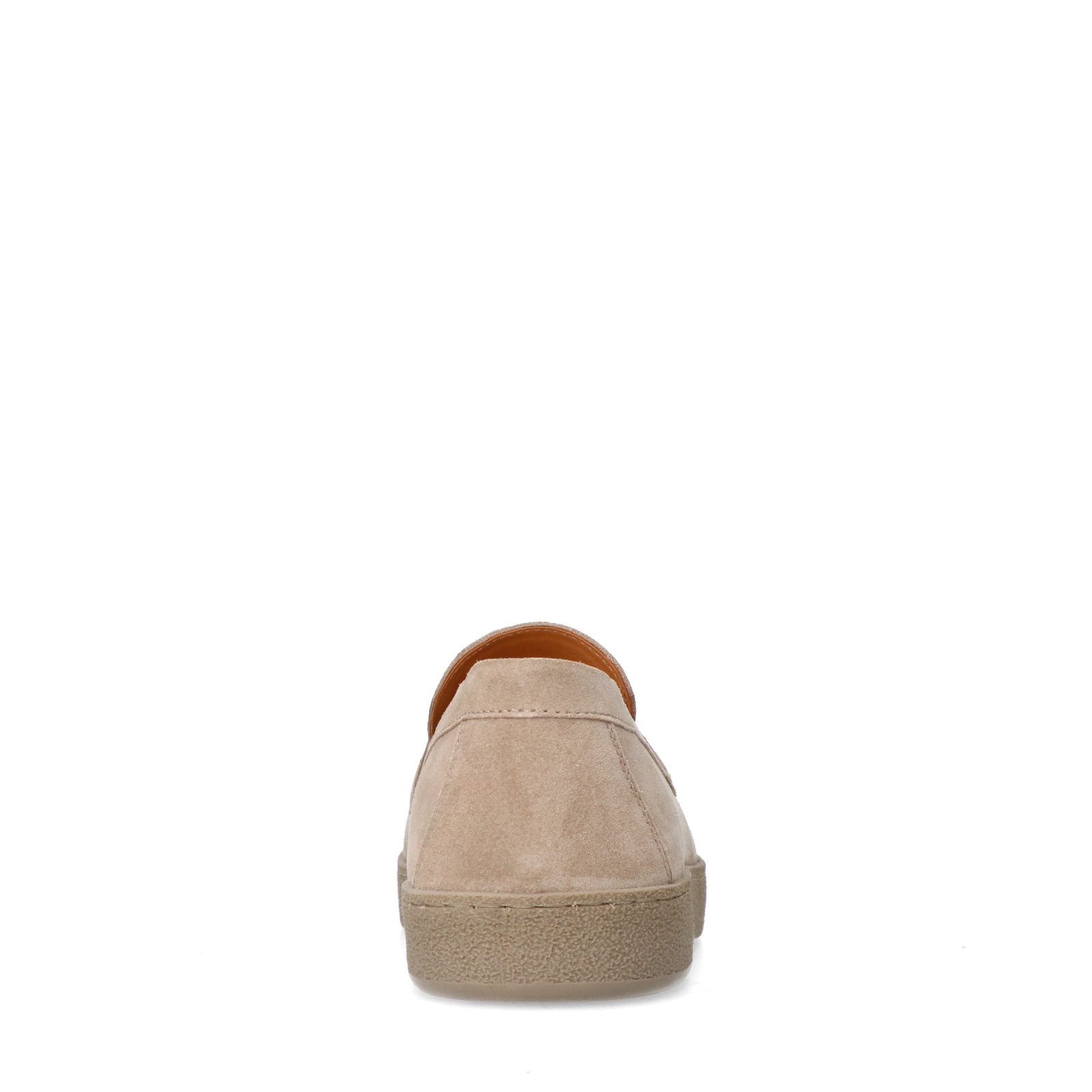 Beige suède loafers