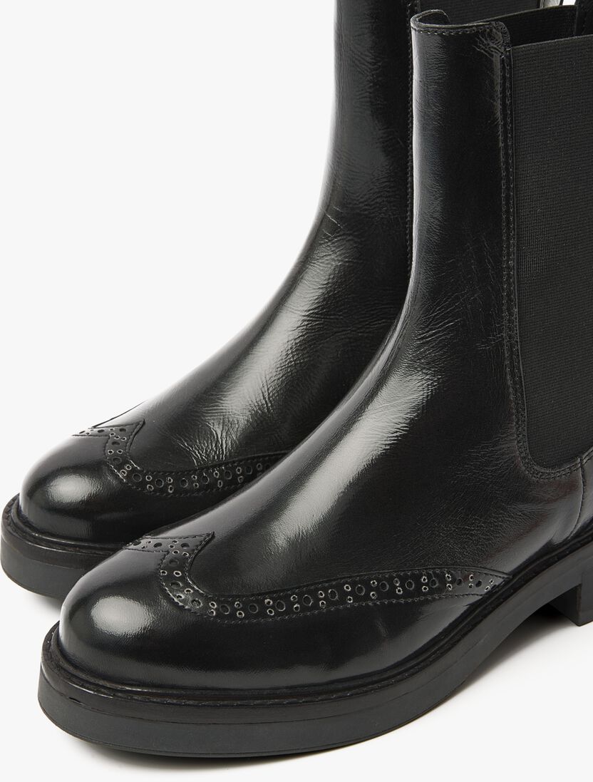 zwarte via vai enkelboots lucia gina