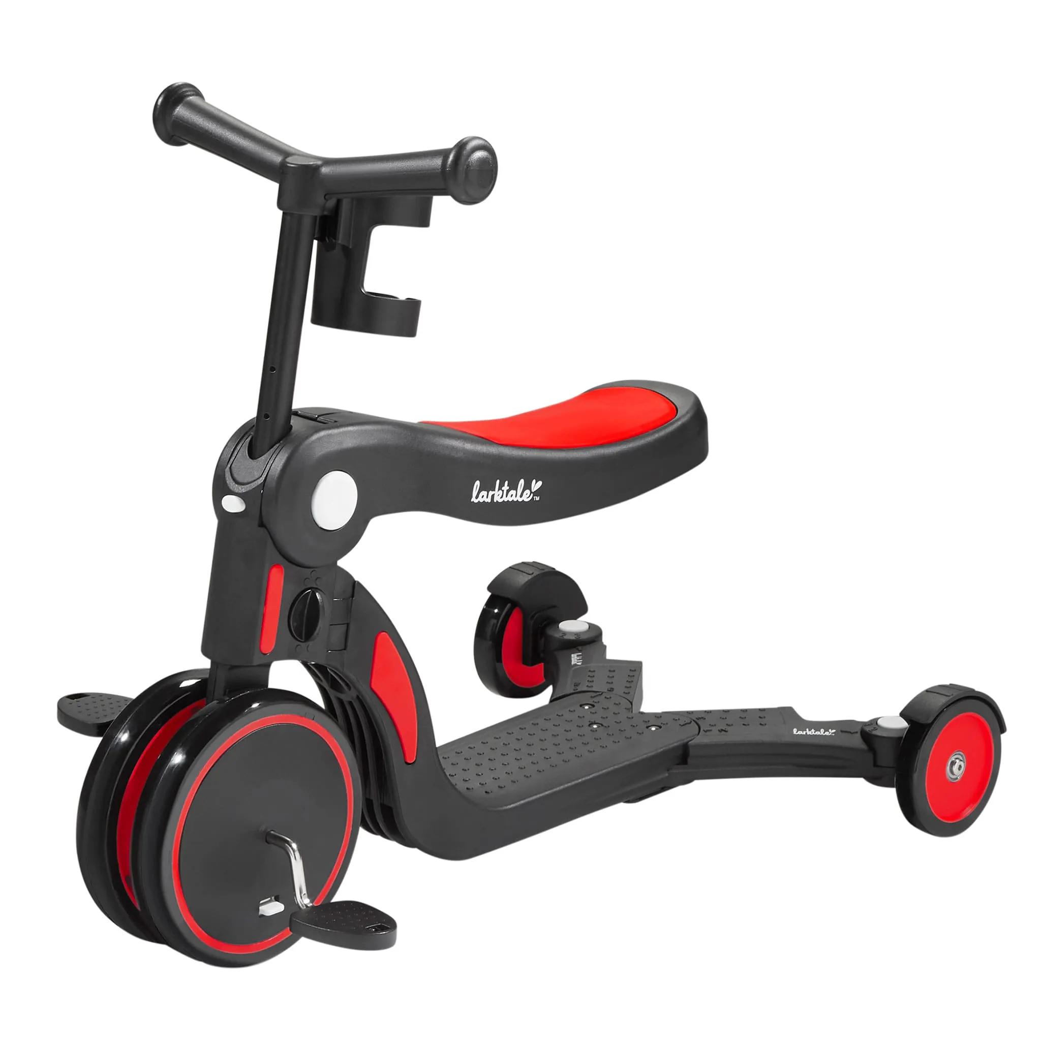 Larktale Trottinette 5 en 1 Scoobi™ - Rouge