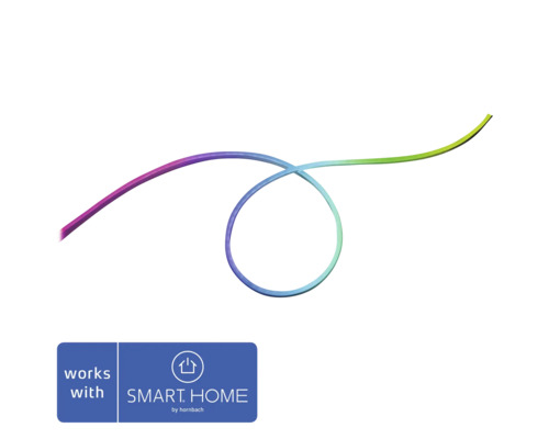tint Buiten LED strip wit + kleur 36W 1200 lm 1800- 6500 K + RGB 175 LED's 5 m - Compatibel met SMART HOME van hornbach