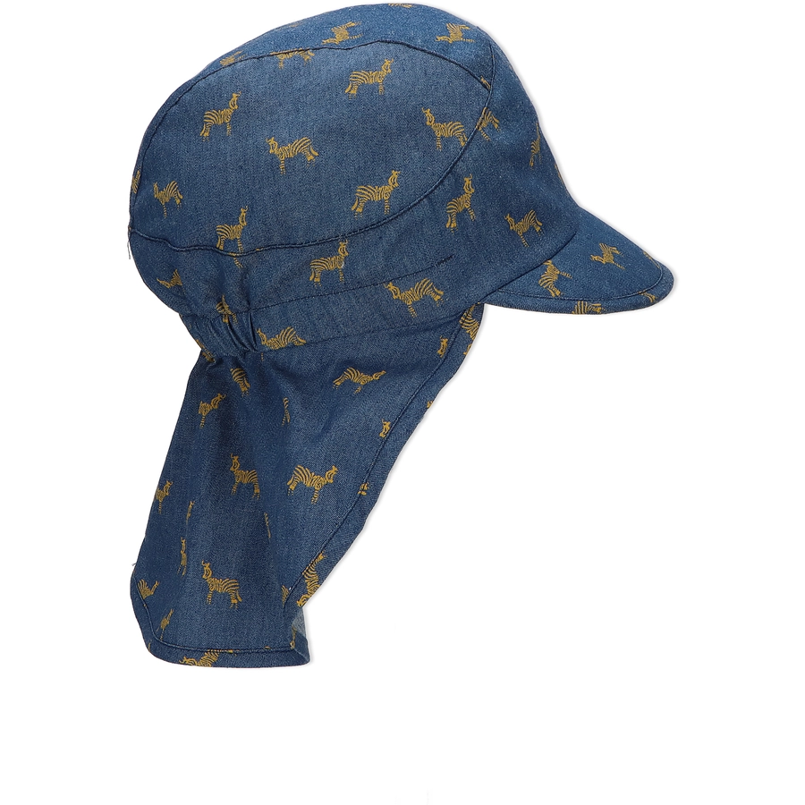 Sterntaler Schirmmütze mit Nackenschutz marine