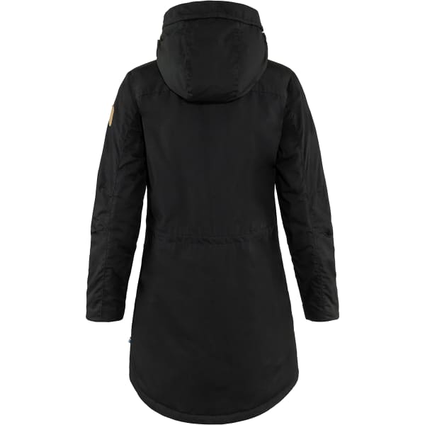 Veste FJALLRAVEN SINGI WOOL PADDED PARKA W BLACK