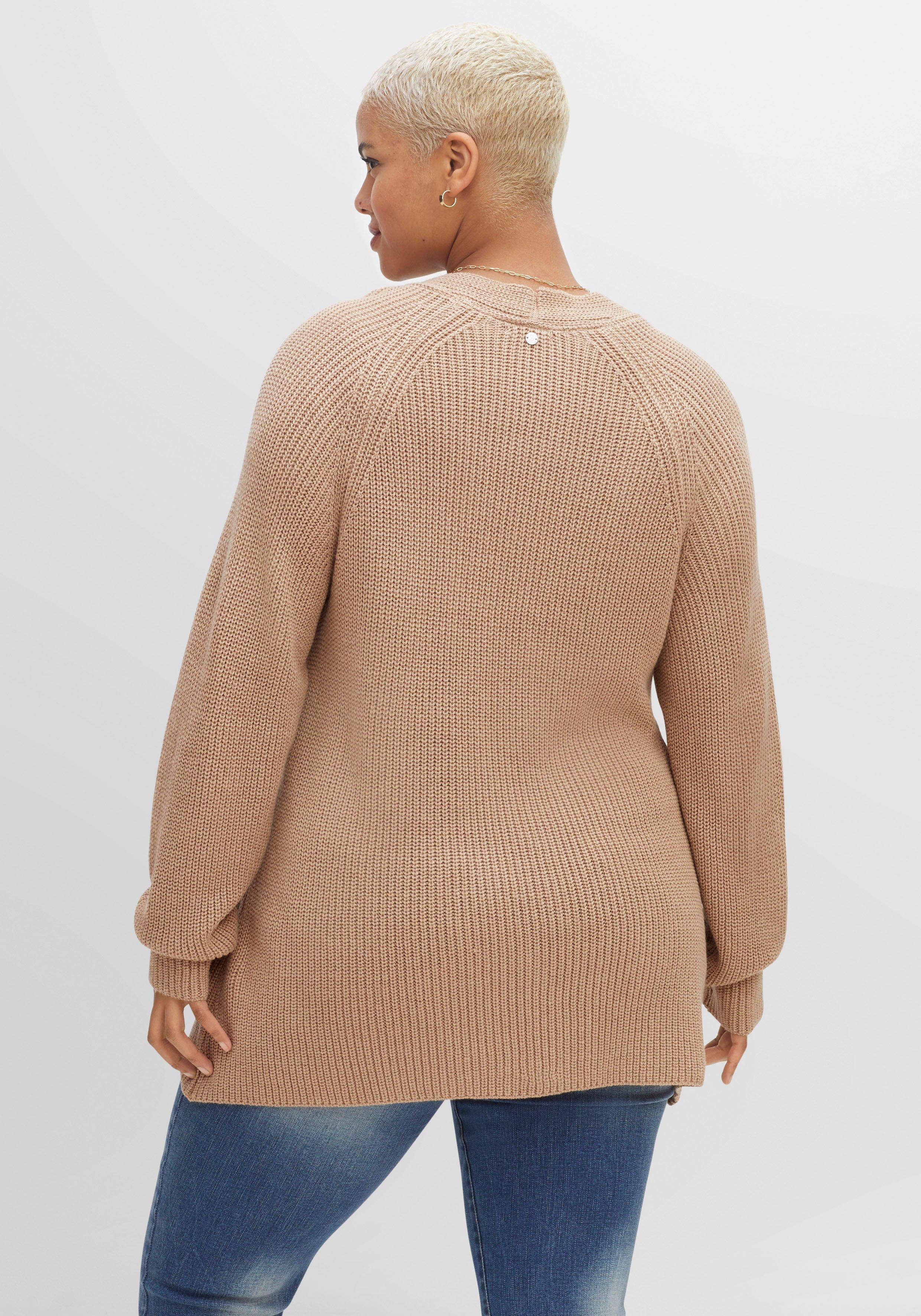 Pullover mit Kaschmir, in leichter A-Linie