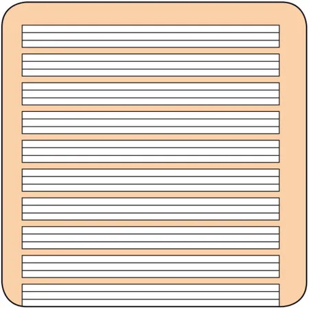 Herlitz Arbeitsblock A4 GREENline 50 Blatt Lineatur 01 Motiv Panda