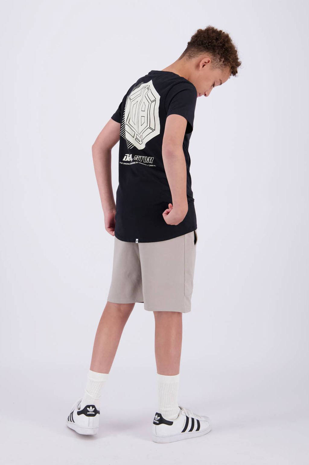 Vingino T-shirt met logo zwart