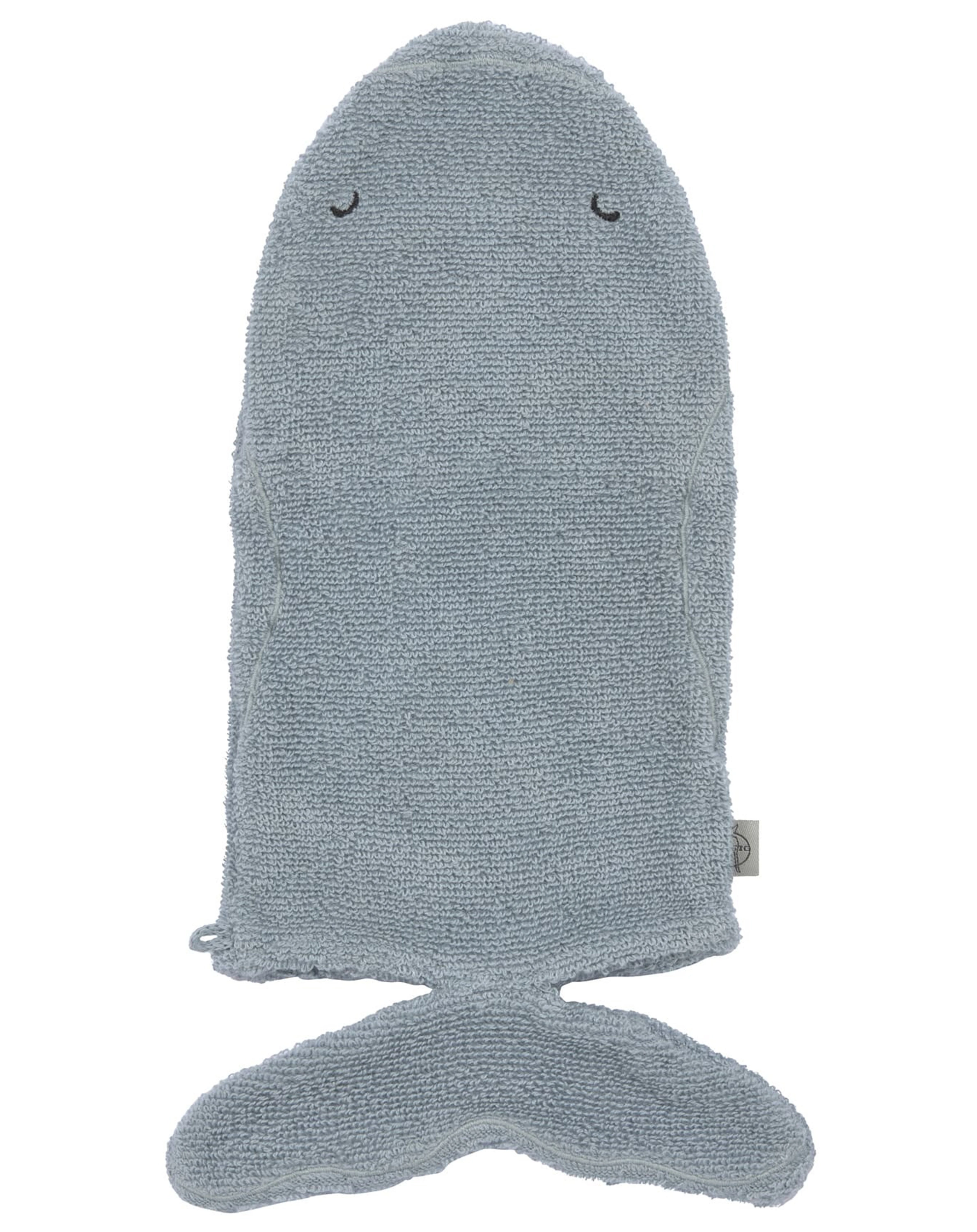 Spiel-Waschhandschuh WHALE in blau