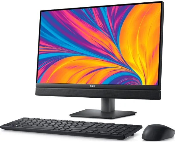 Dell OptiPlex 7420 All In One - Alt-i-én Core i5 i5-14500T / op til 4.8 GHz Energy Efficient - RAM 8 GB - SSD 256 GB - NVMe, Class 35 - UHD Graphics 770 - Gigabit Ethernet, Bluetooth, IEEE 802.11ax (Wi-Fi 6E) - Win 11 Pro - skærm: LED 23.81