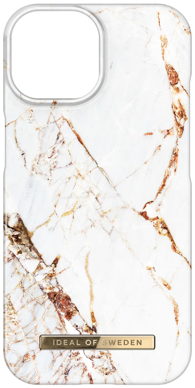 iDeal of Sweden Fashion etui til iPhone 15 (carrara guld)