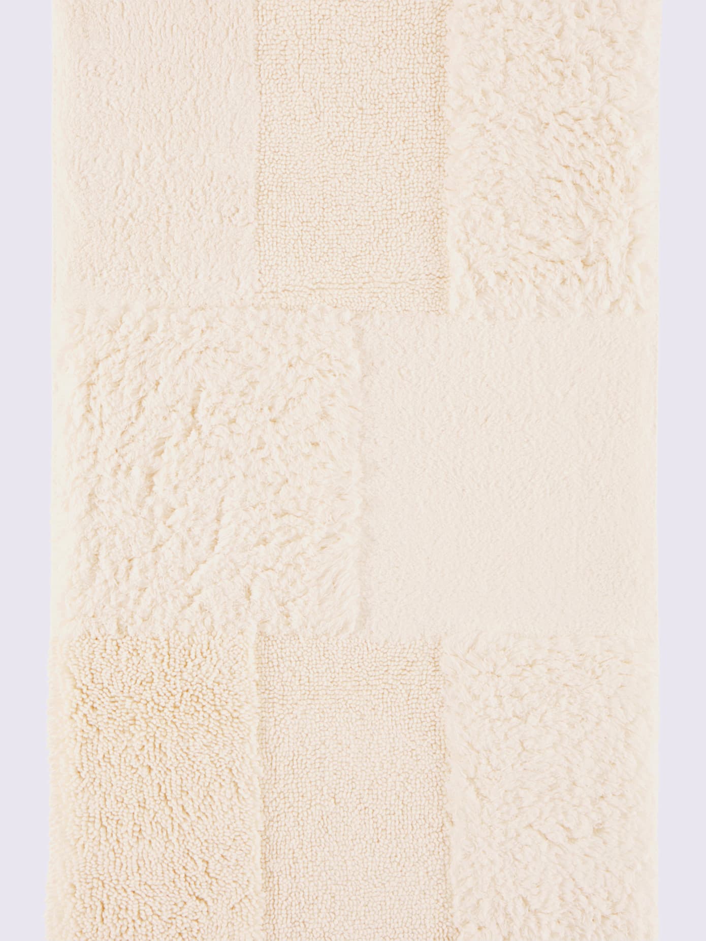 Tapis de bain en coton recyclé