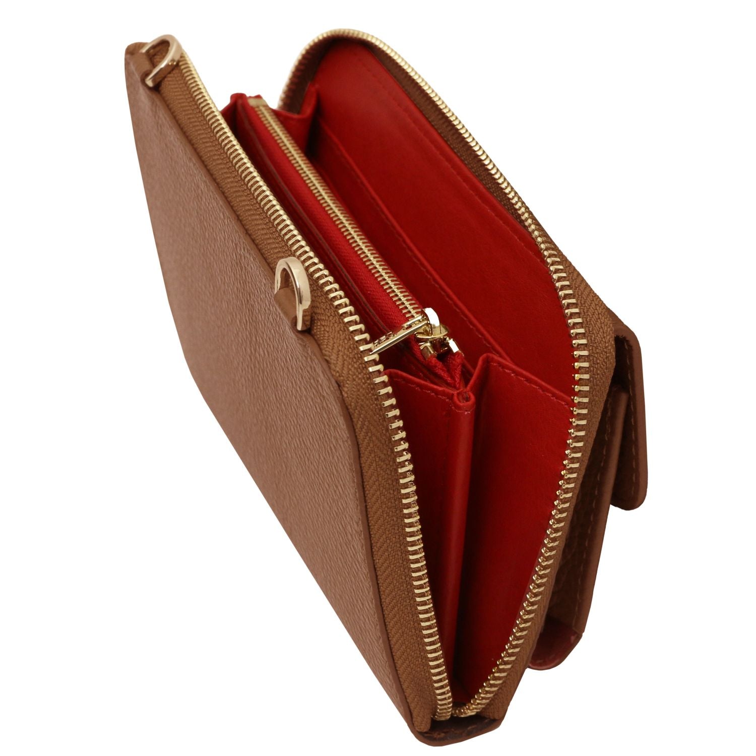 TL142433 – Urania – leren Portemonnee/phone holder with strap
