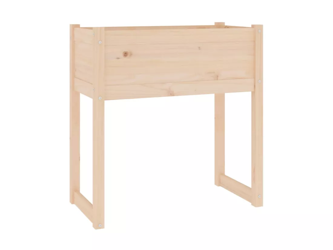Jardinière 78x40x81 cm Bois massif de pin