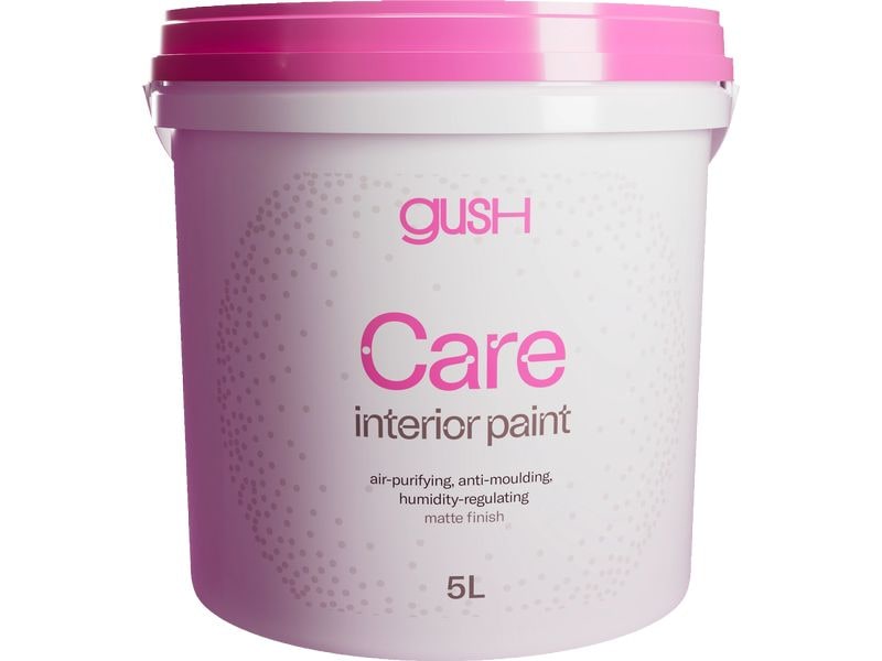 Gush Wandfarbe Leinen Weiss/Beige, 5 L Farbe für Wände und Decken im Innenbereich