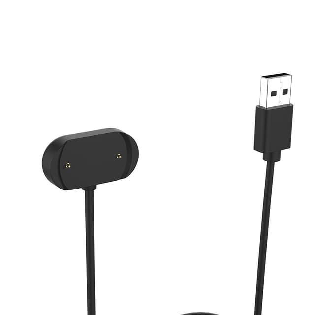 USB oplader til Amazfit GTR 3/GTR 3 Pro / GTS 3 Sort