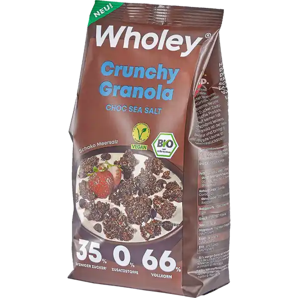 Bio Crunchy Choc Sea Salt Granola