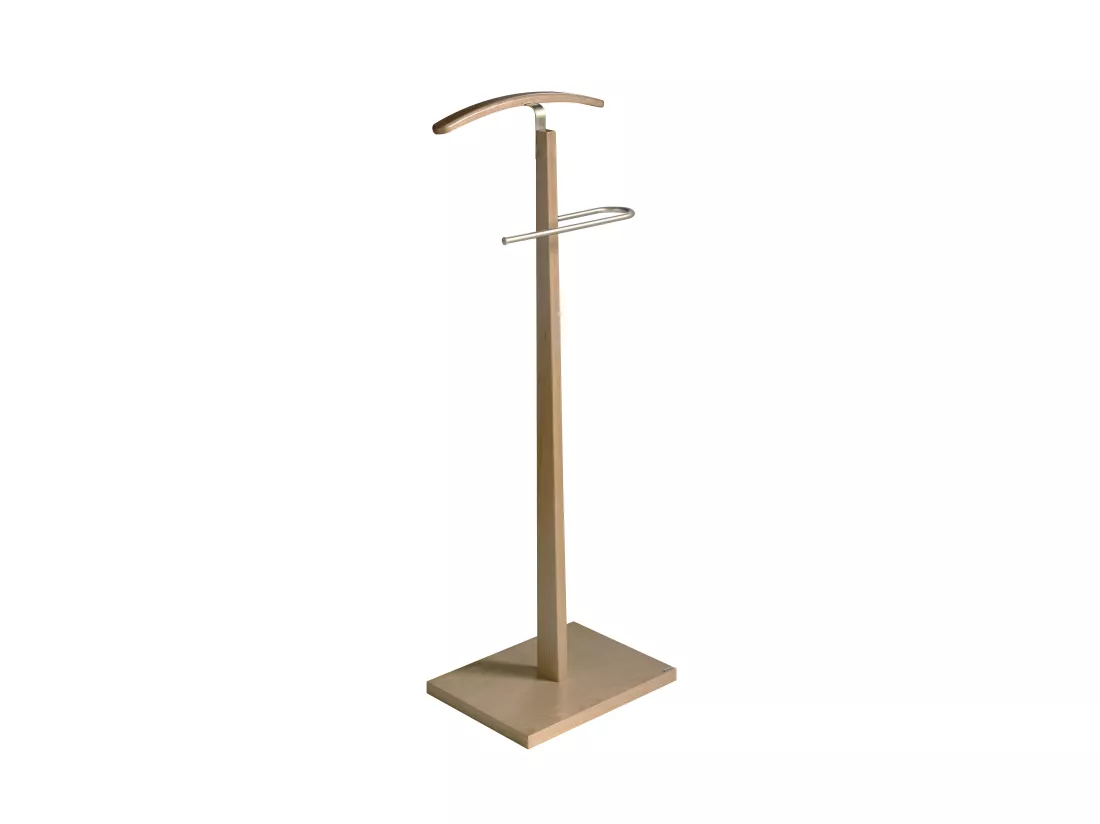 Valet de nuit - H114cm x L48cm x P28cm - hêtre massif chêne - Smart